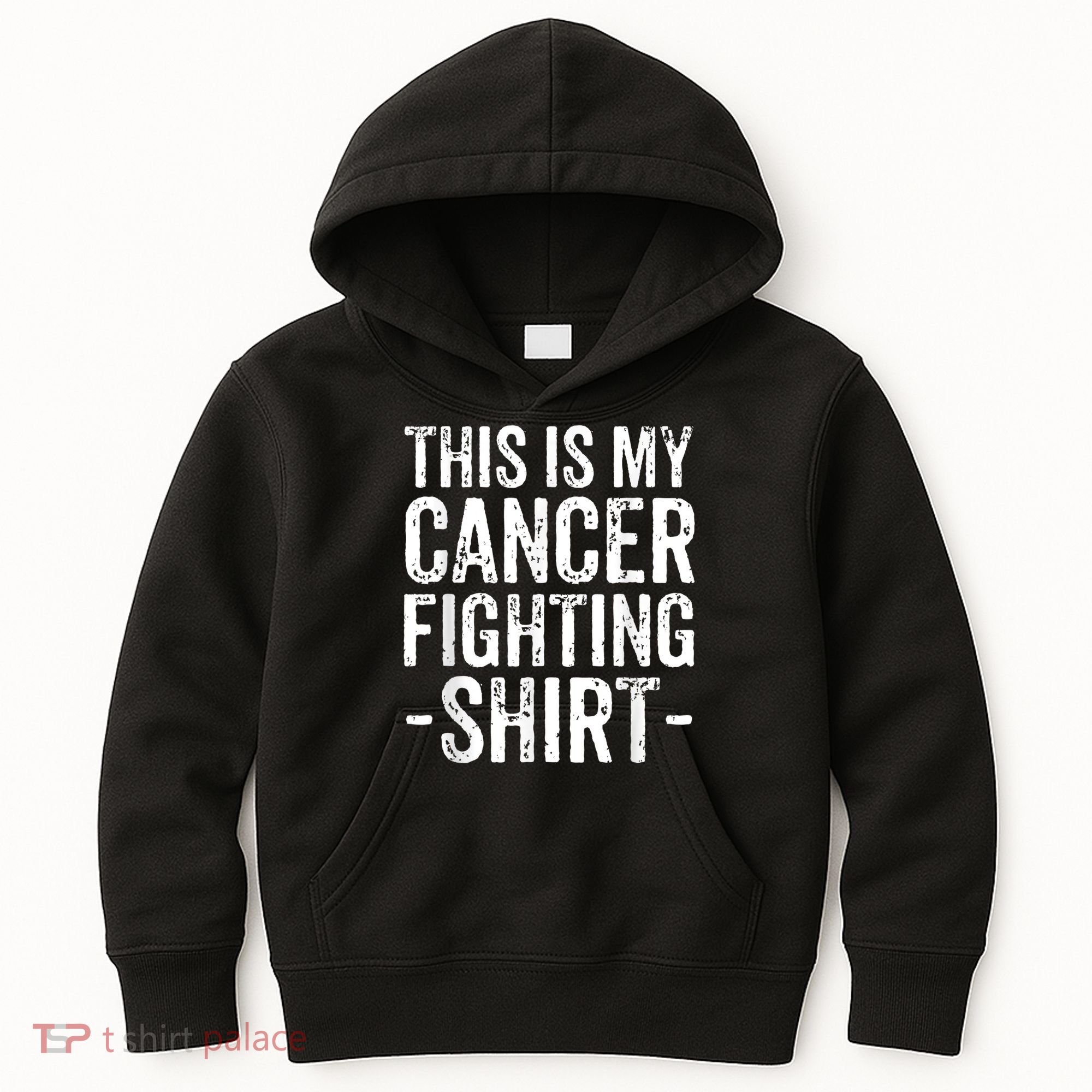 Kidney Cancer Awareness This Is My Cancer Fighting Orange Kids Hoodie