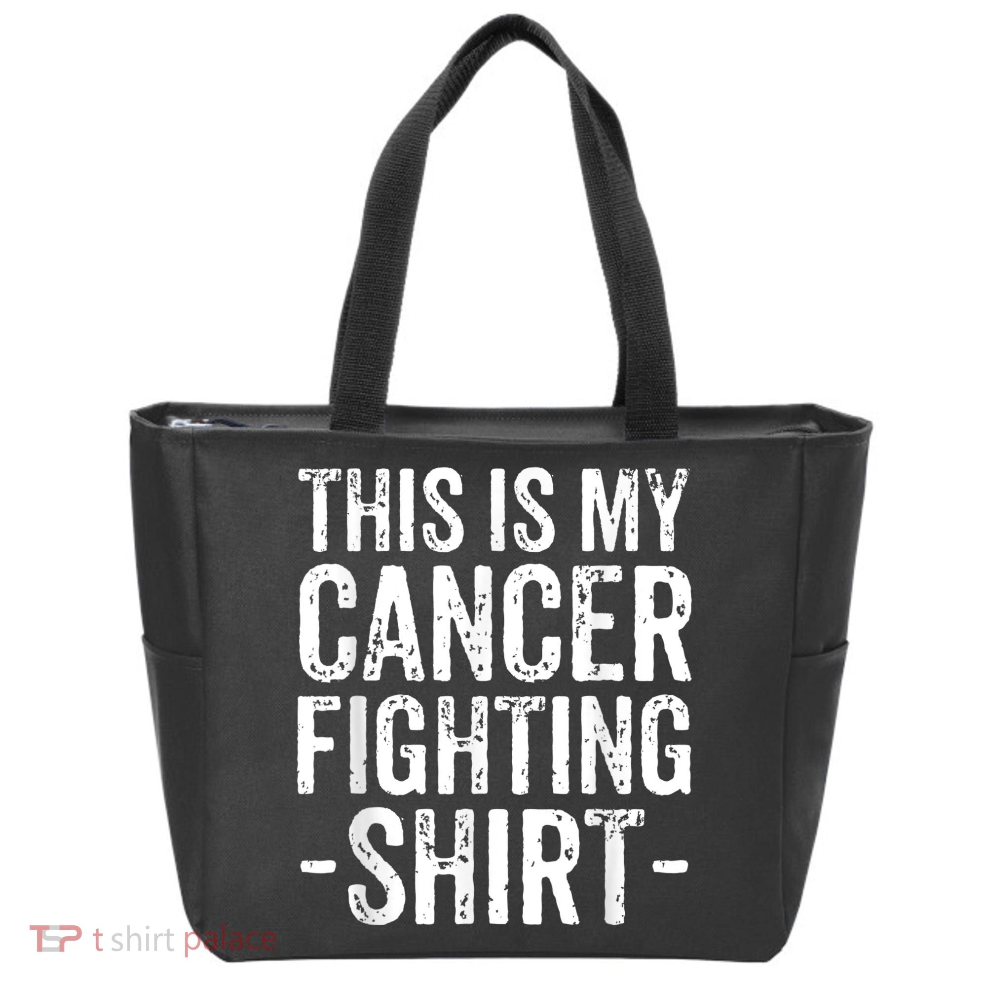 Kidney Cancer Awareness This Is My Cancer Fighting Orange Tote Bag