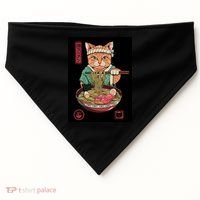 Kawaii Cat Anime USA-Made Doggie Bandana thumb 0