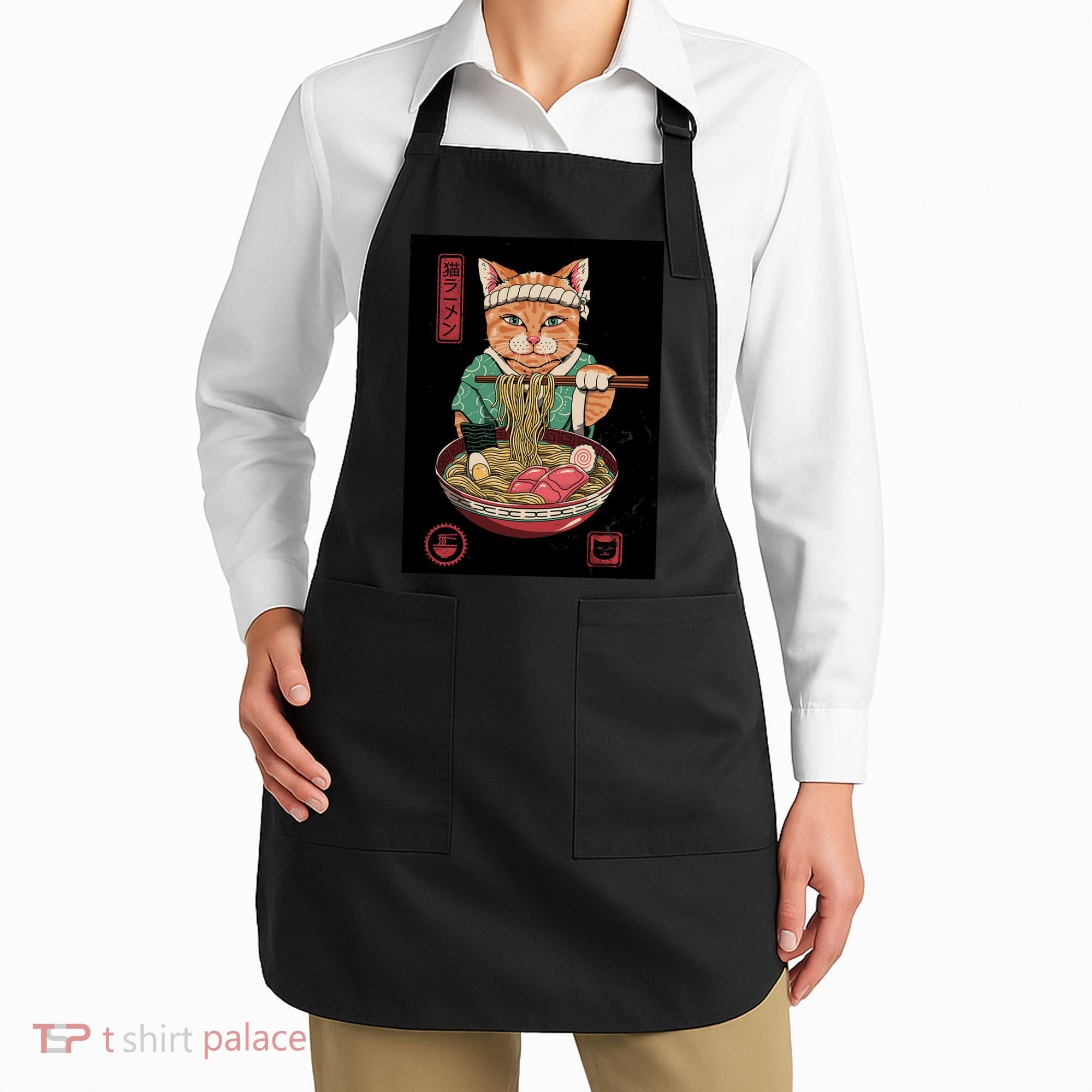 Kawaii Cat Anime Apron