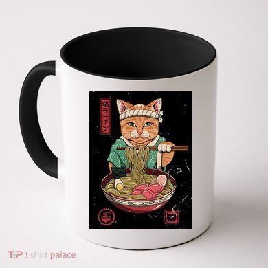 Kawaii Cat Anime Coffee Mug