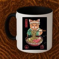 Kawaii Cat Anime Coffee Mug thumb 2