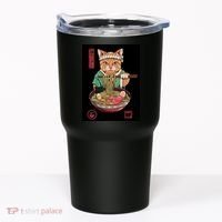 Kawaii Cat Anime Tumbler thumb 0
