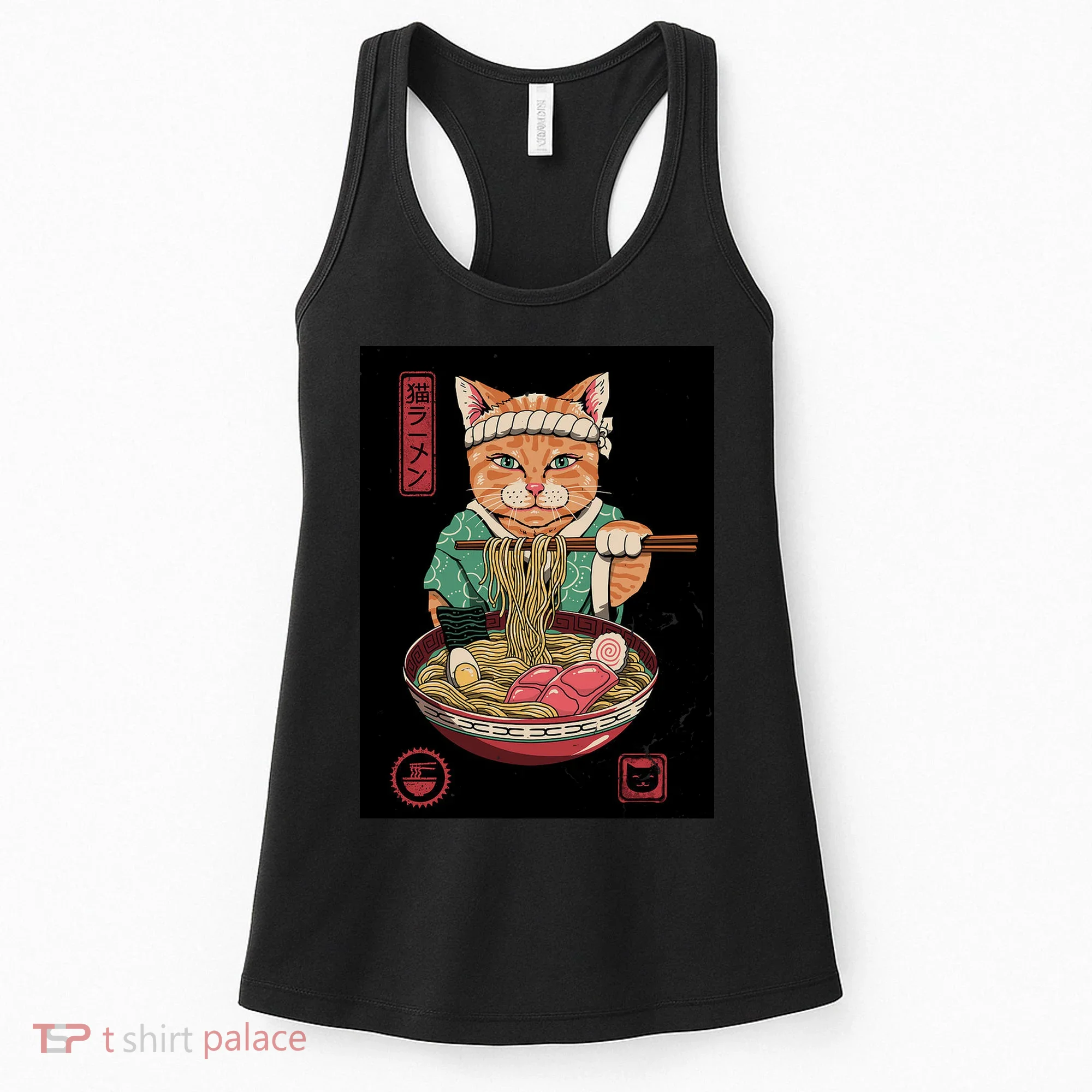 Kawaii Cat Anime Women's Tank Top