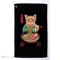 Kawaii Cat Anime Golf Towel thumb 0