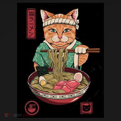 Kawaii Cat Anime Women's Crop Top Tee