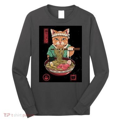 Kawaii Cat Anime Long Sleeve Shirt