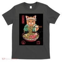 Kawaii Cat Anime T-Shirt thumb 0