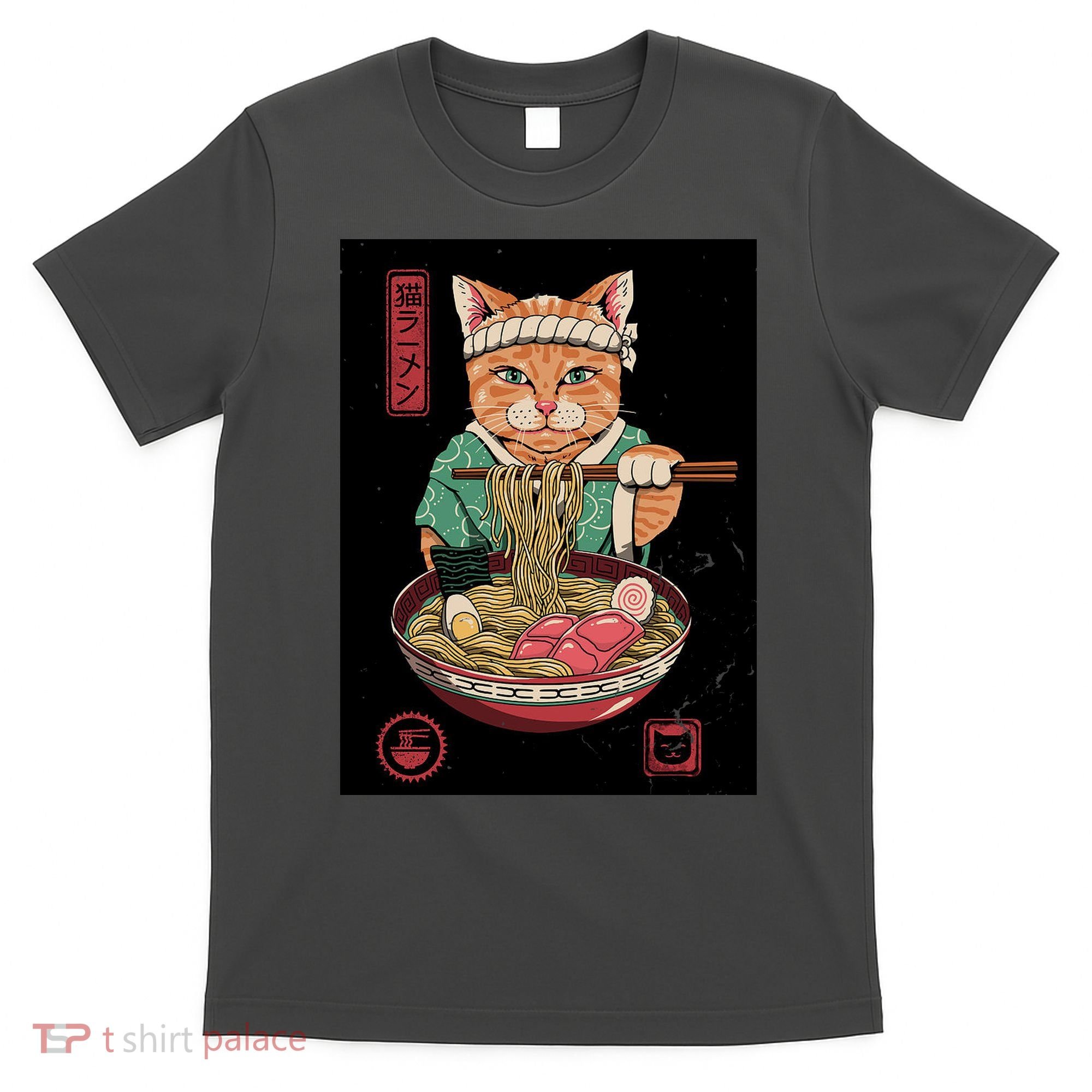 Kawaii Cat Anime T-Shirt
