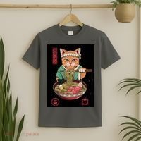 Kawaii Cat Anime T-Shirt thumb 2