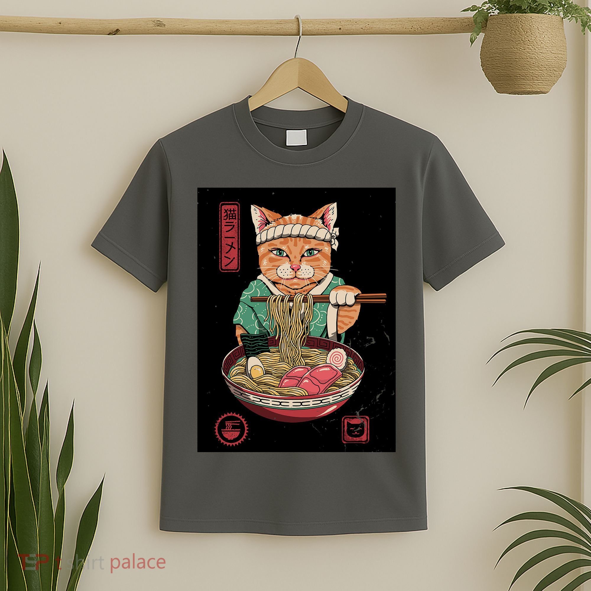 Kawaii Cat Anime T-Shirt