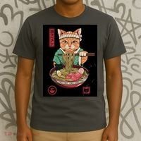 Kawaii Cat Anime T-Shirt thumb 3