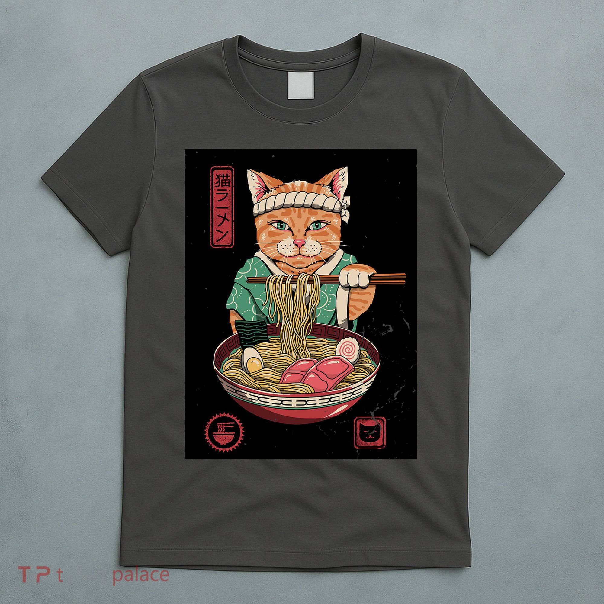 Kawaii Cat Anime T-Shirt