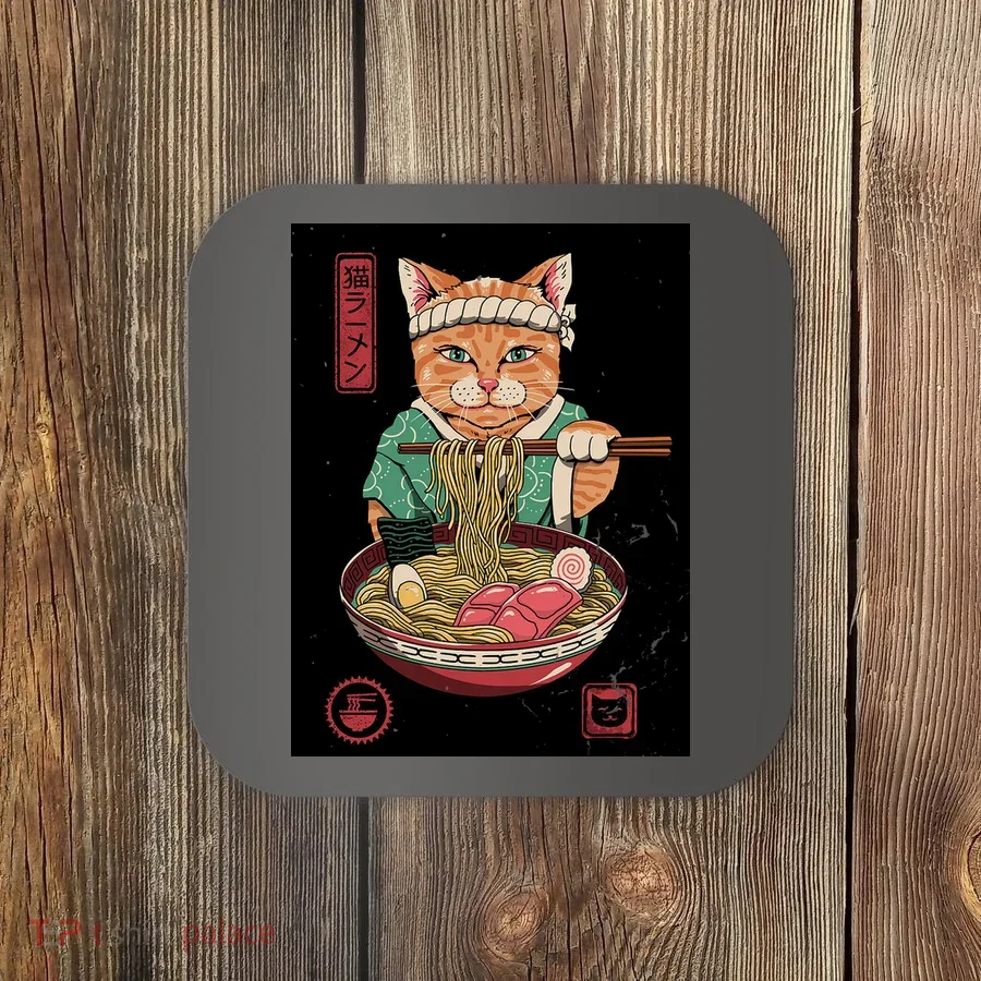 Kawaii Cat Anime Coaster