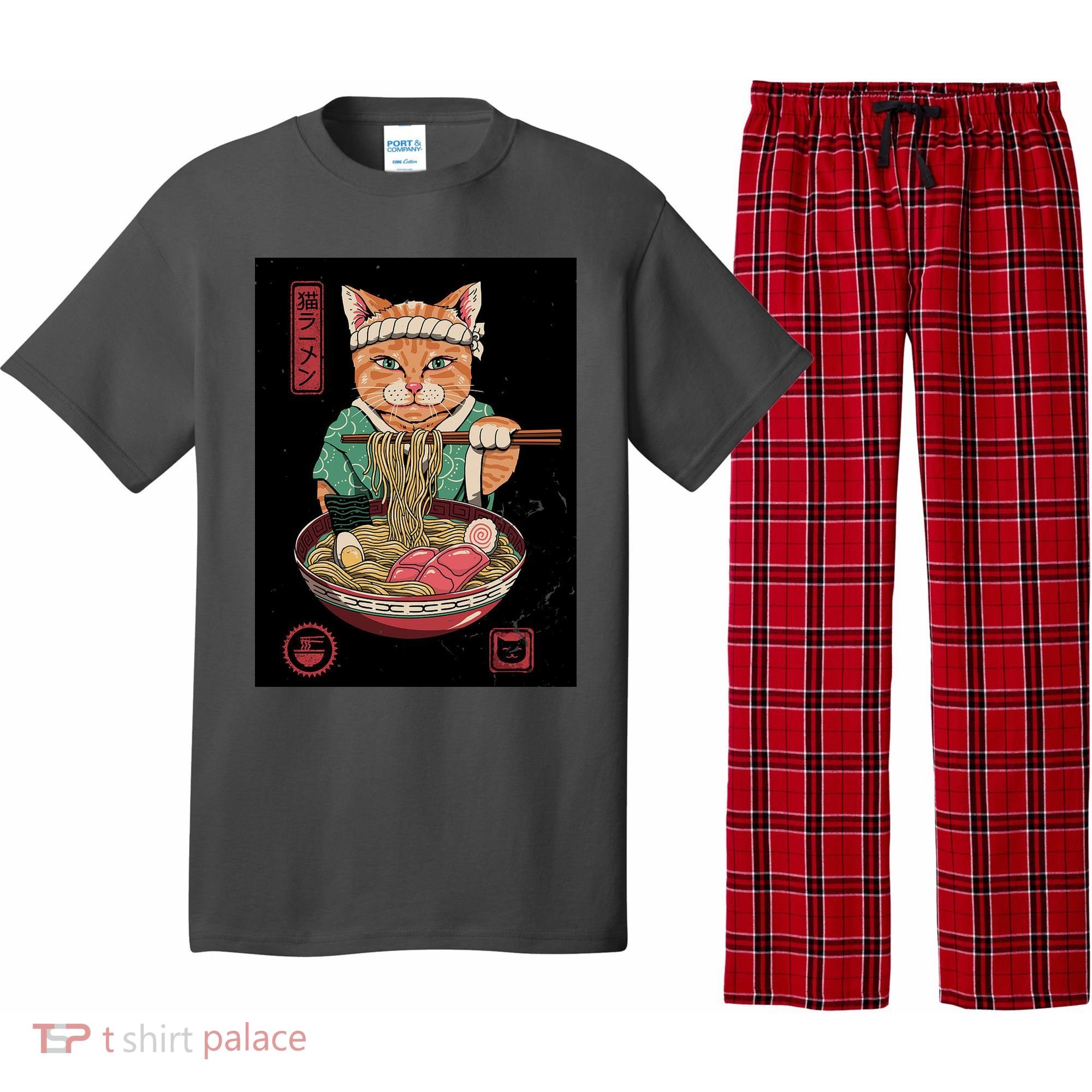 Kawaii Cat Anime Pajama Set