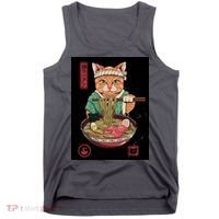 Kawaii Cat Anime Tank Top thumb 0