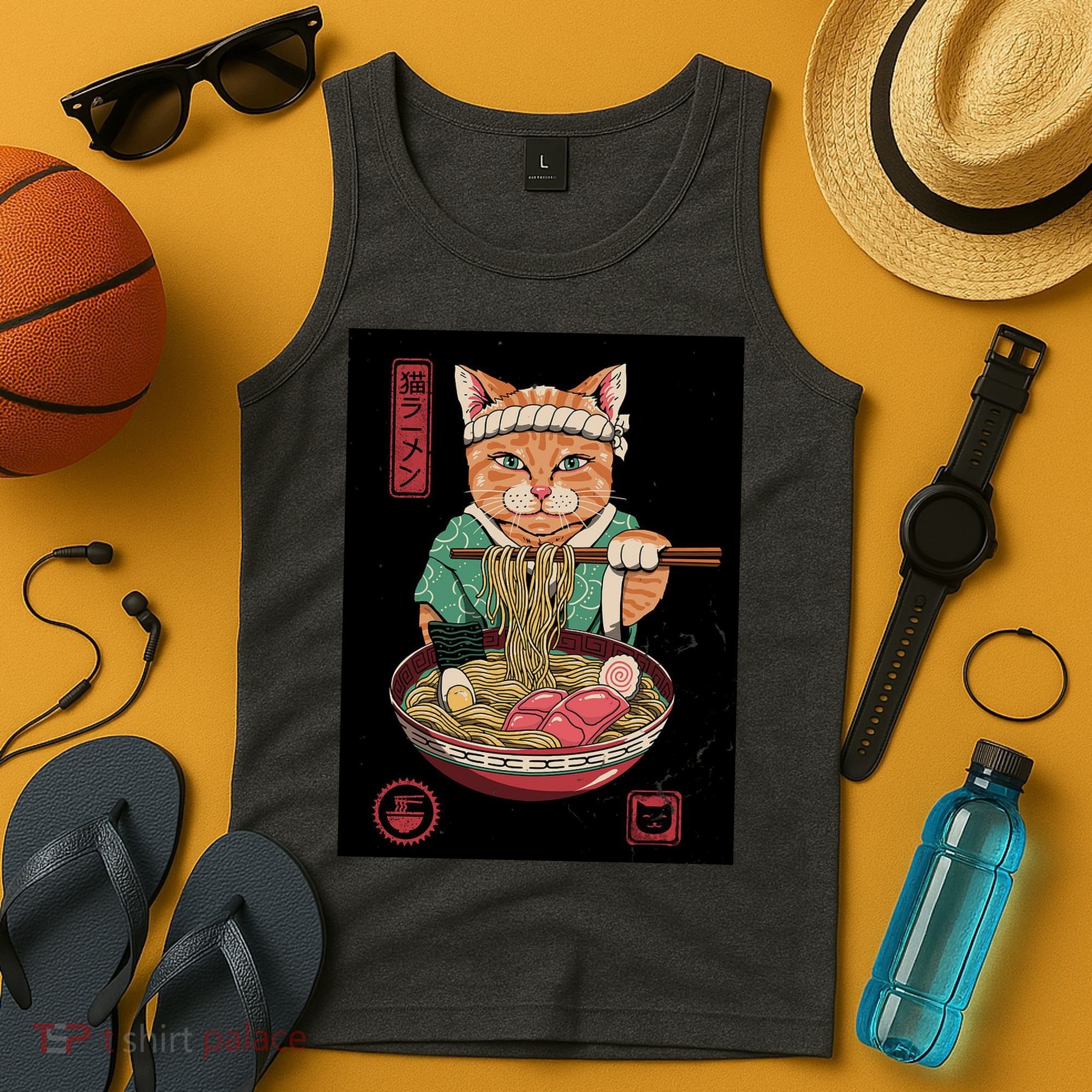 Kawaii Cat Anime Tank Top