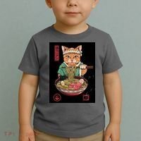 Kawaii Cat Anime Toddler T-Shirt thumb 2