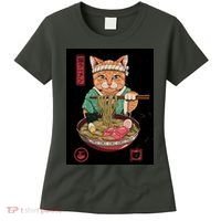 Kawaii Cat Anime Women's T-Shirt thumb 0