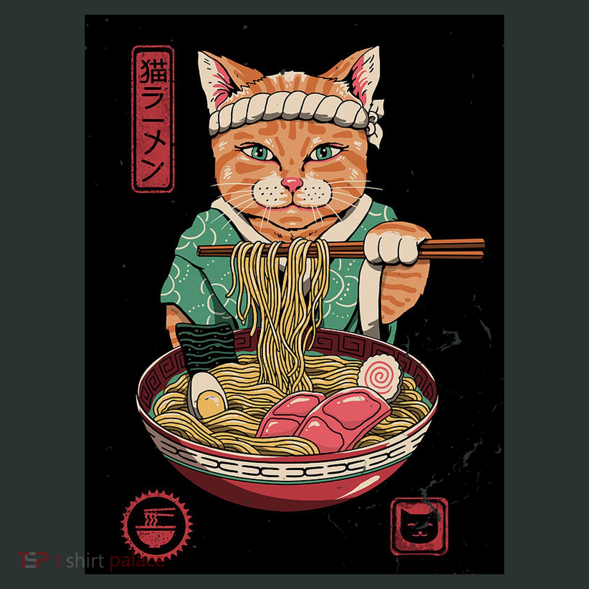 Kawaii Cat Anime Kids T-Shirt