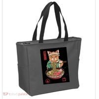 Kawaii Cat Anime Tote Bag thumb 2