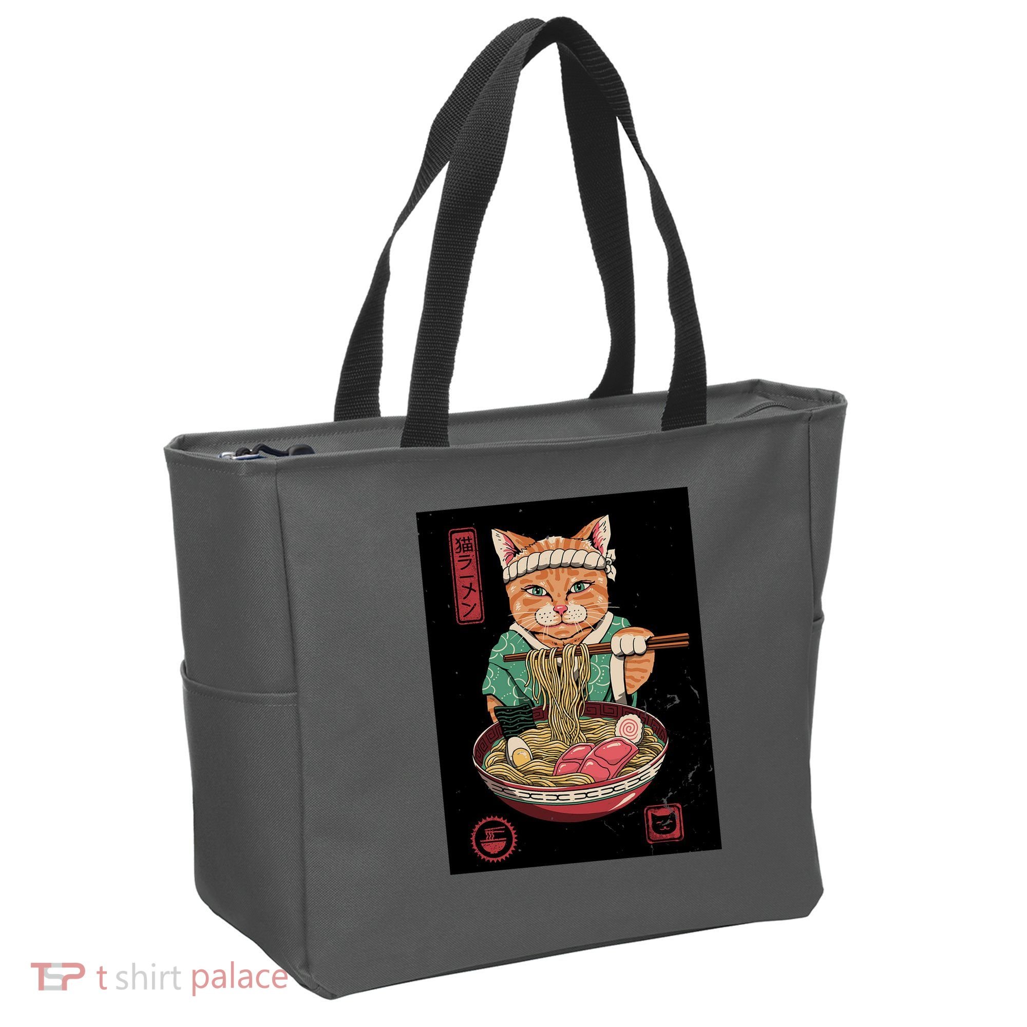 Kawaii Cat Anime Tote Bag