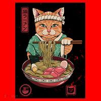 Kawaii Cat Anime Santa Hat thumb 1