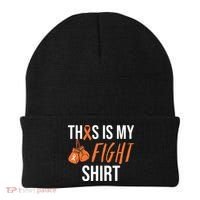 Kidney Cancer Awareness Orange Ribbon Beanie thumb 0