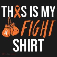 Kidney Cancer Awareness Orange Ribbon Women's Hoodie thumb 2