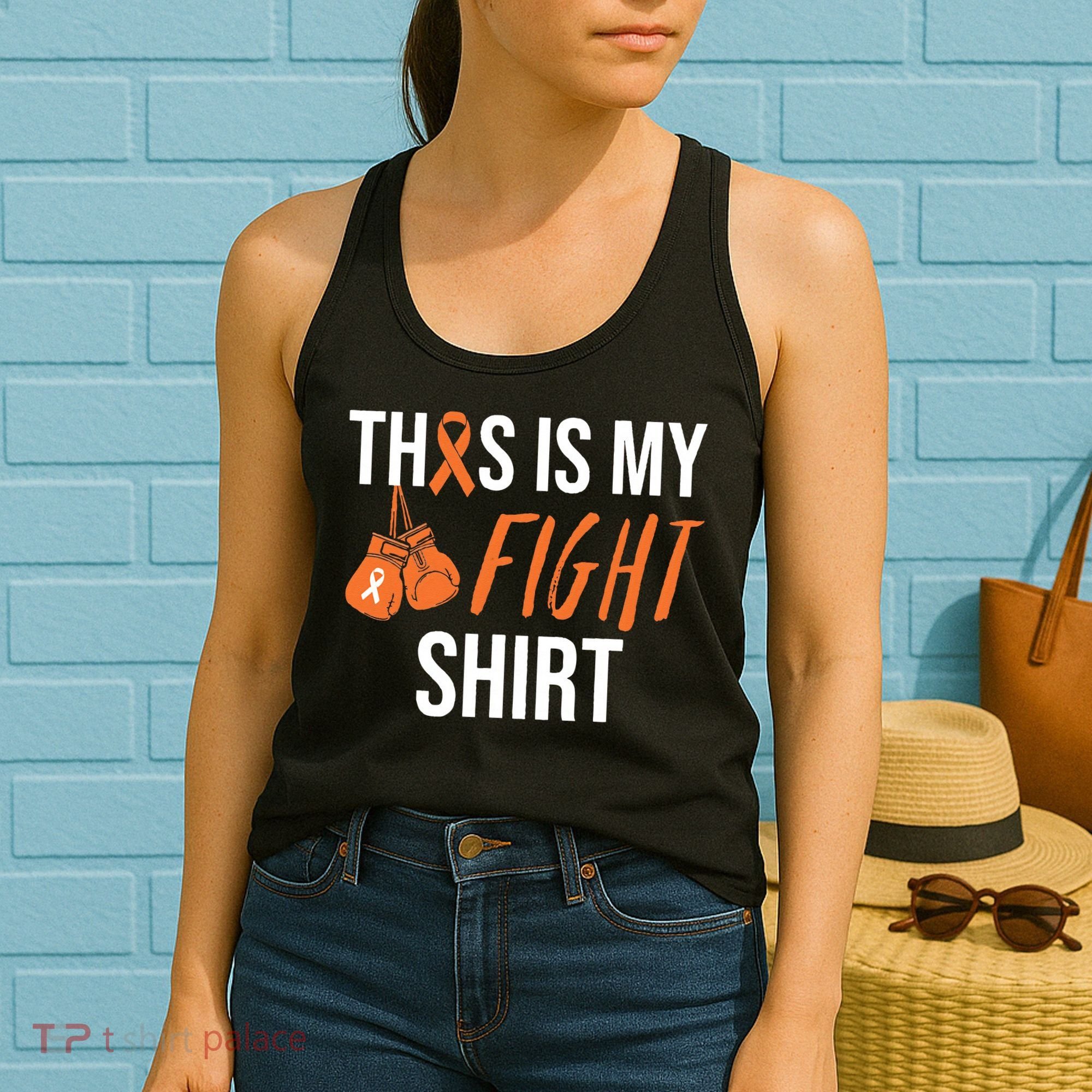 Kidney Cancer Awareness Orange Ribbon Women's Tank Top