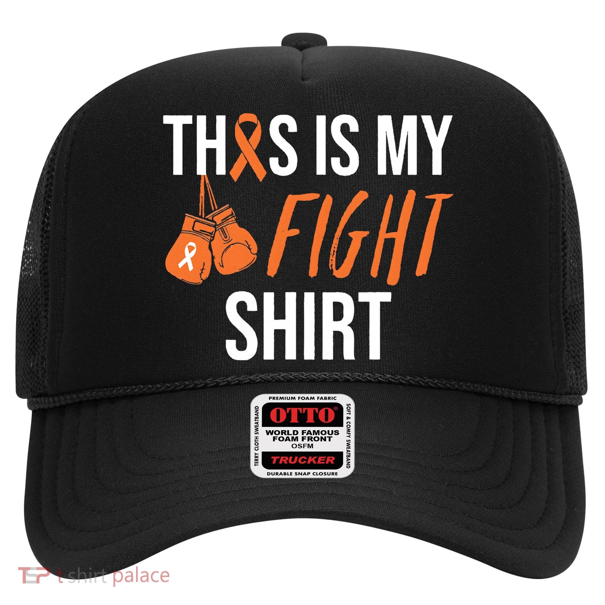 Kidney Cancer Awareness Orange Ribbon Hat