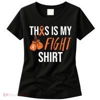 Kidney Cancer Awareness Orange Ribbon Women's T-Shirt thumb 0
