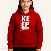 Keep Calm And Party Funny Slogan Hoodie thumb 5
