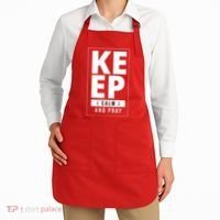 Keep Calm And Party Funny Slogan Apron thumb 2