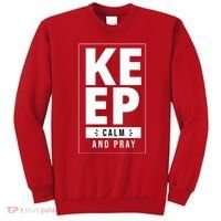 Keep Calm And Party Funny Slogan Sweatshirt thumb 0