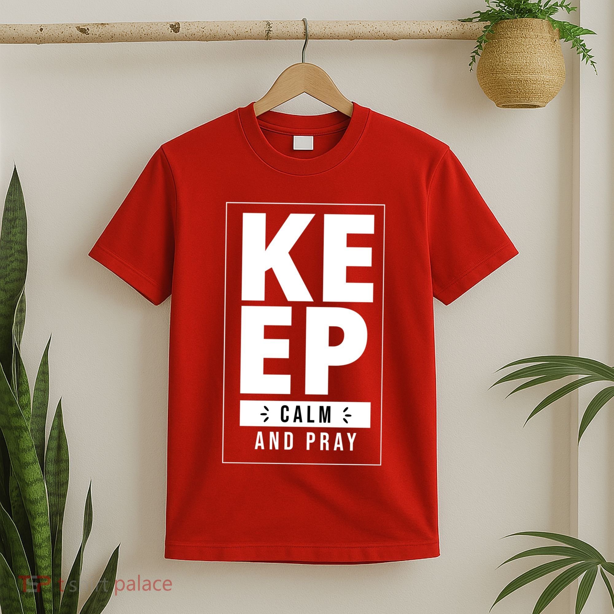 Keep Calm And Party Funny Slogan T-Shirt
