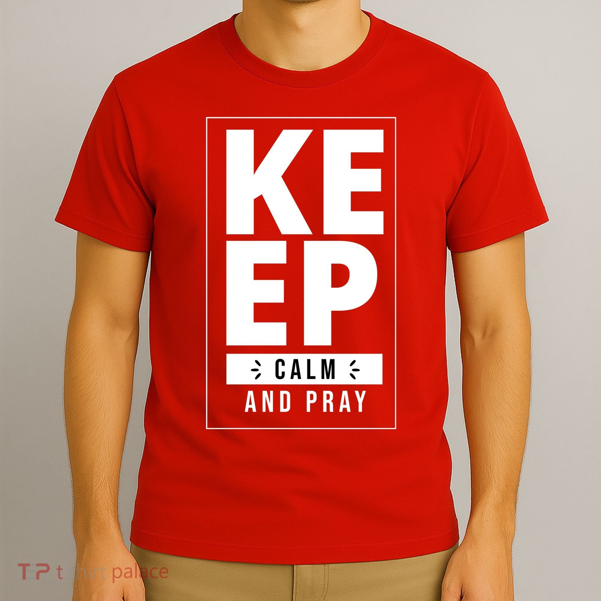 Keep Calm And Party Funny Slogan T-Shirt