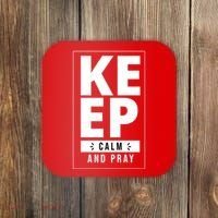 Keep Calm And Party Funny Slogan Coaster thumb 0