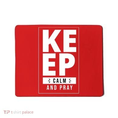 Keep Calm And Party Funny Slogan Mousepad