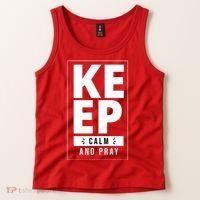 Keep Calm And Party Funny Slogan Tank Top thumb 2
