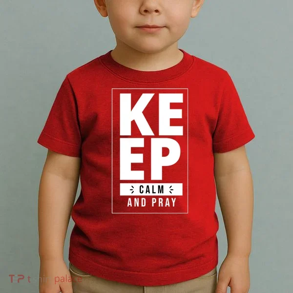 Keep Calm And Party Funny Slogan Toddler T-Shirt