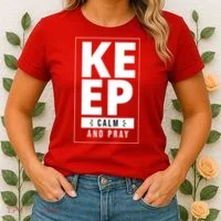 Keep Calm And Party Funny Slogan Women's T-Shirt thumb 2