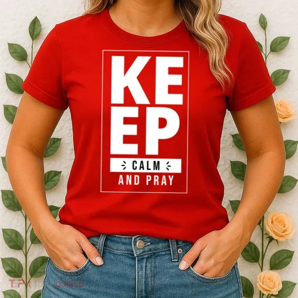Keep Calm And Party Funny Slogan Women's T-Shirt