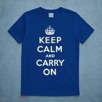 Keep Calm And Carry On Poster Vintage Gift T-Shirt thumb 5