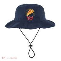 Keep Calm And Eat Pizza Funny Bucket Hat thumb 0