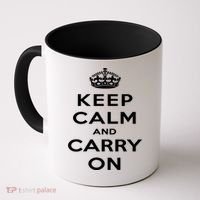 Keep Calm And Carry On Gift Coffee Mug thumb 0