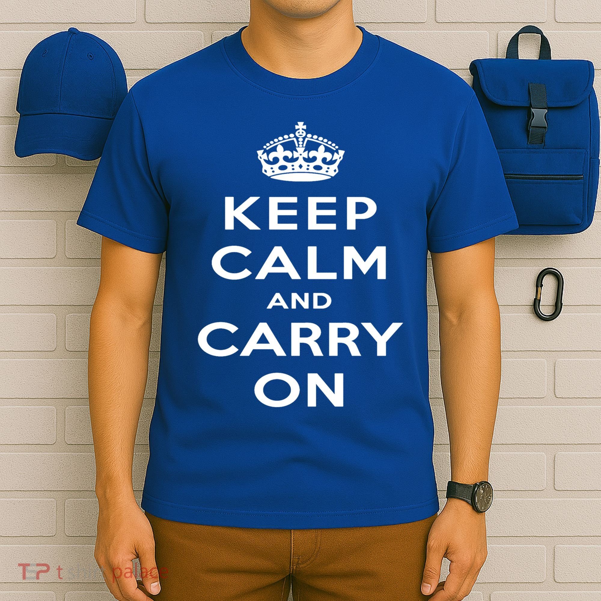 Keep Calm And Carry On Gift T-Shirt