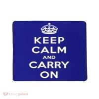 Keep Calm And Carry On Gift Mousepad thumb 0