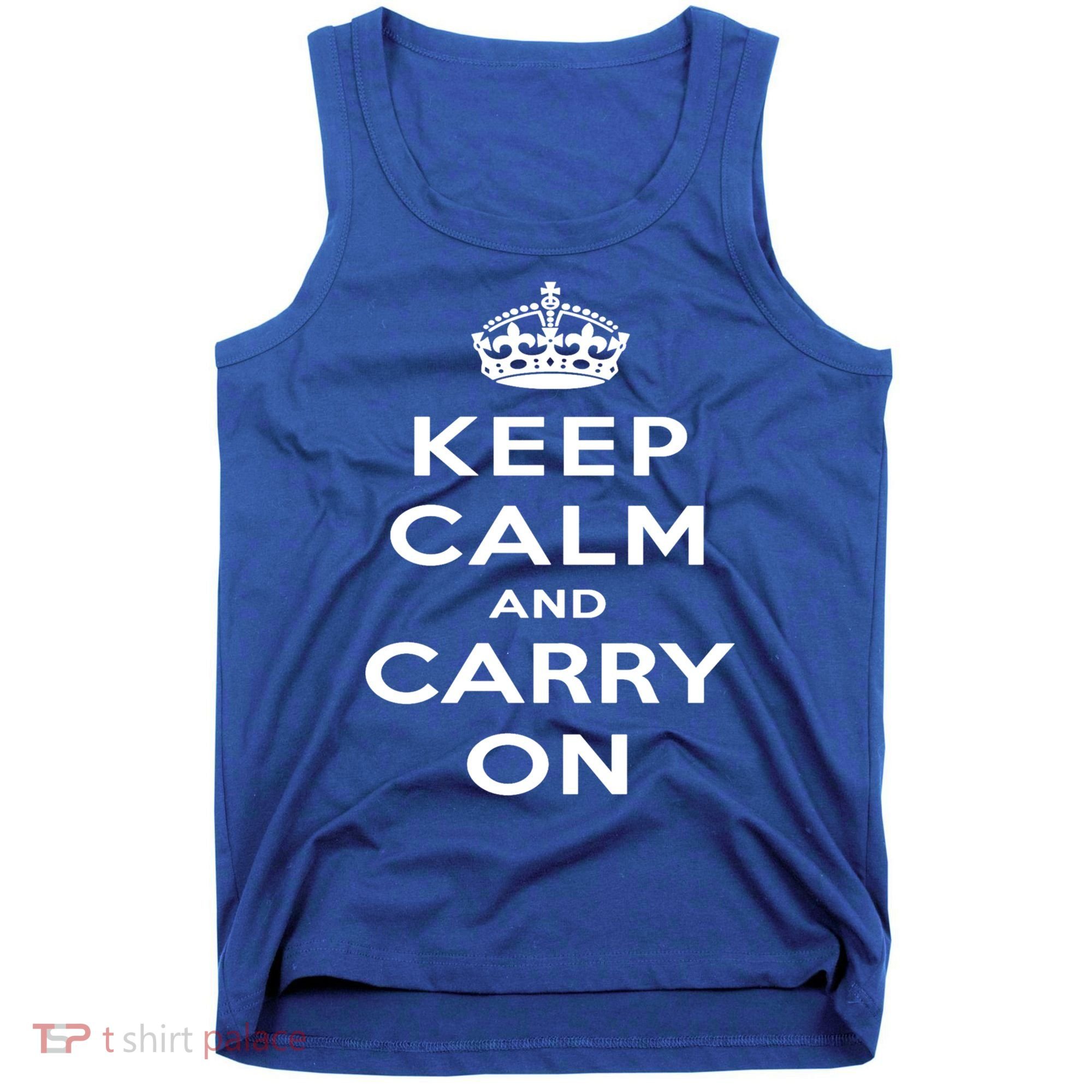 Keep Calm And Carry On Gift Tank Top