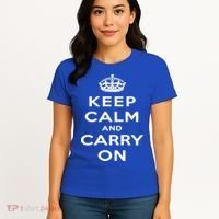 Keep Calm And Carry On Gift Women's T-Shirt thumb 4